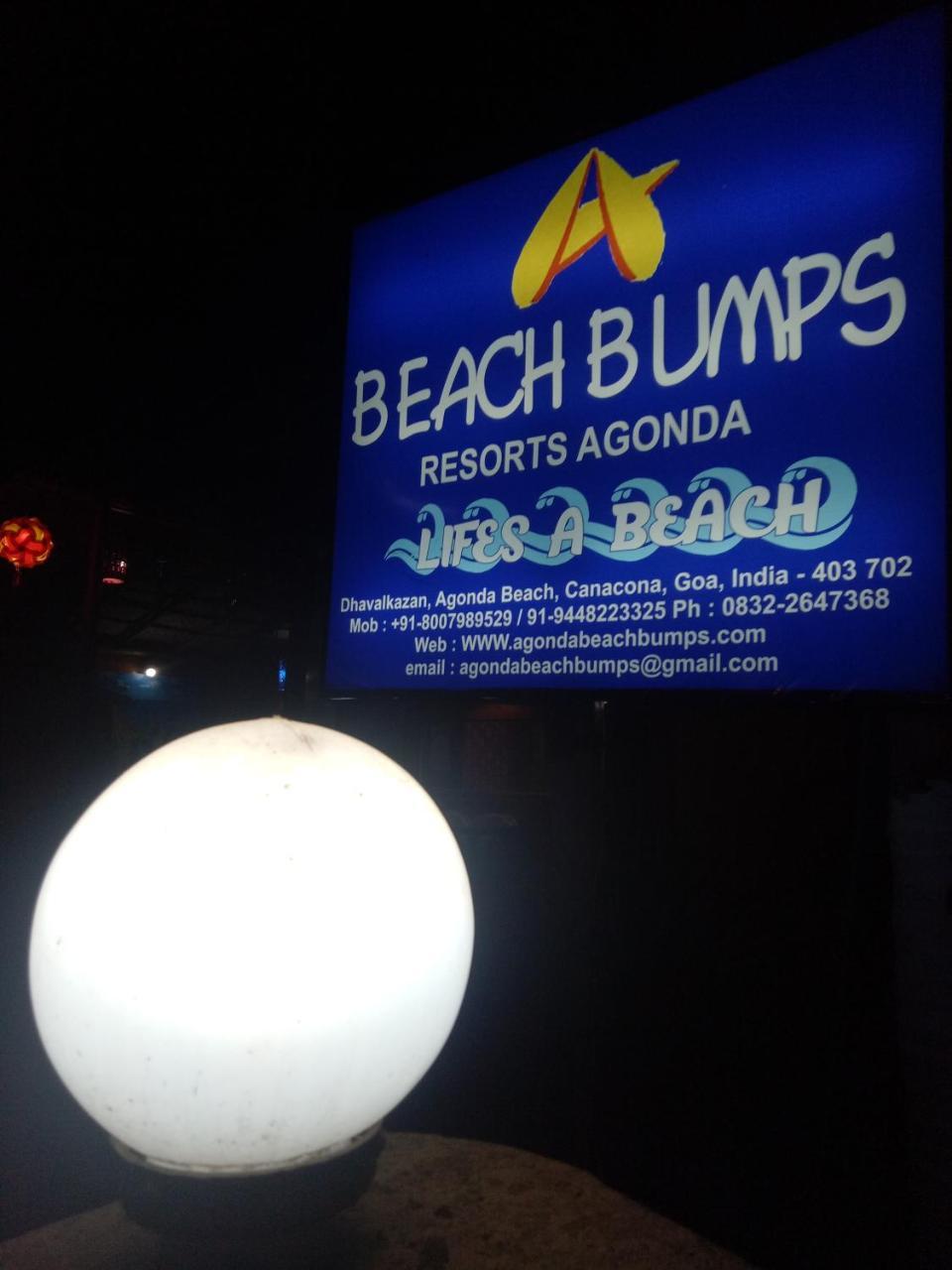 Agonda Beach Bumps Ngoại thất bức ảnh
